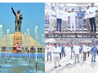 Ambedkar Statue: CM YS Jagan To Unveil Statue Of Social Justice On Friday